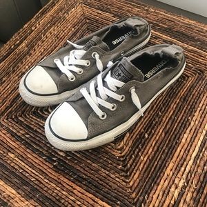 Size 8 chuck Taylor’s with only a few times